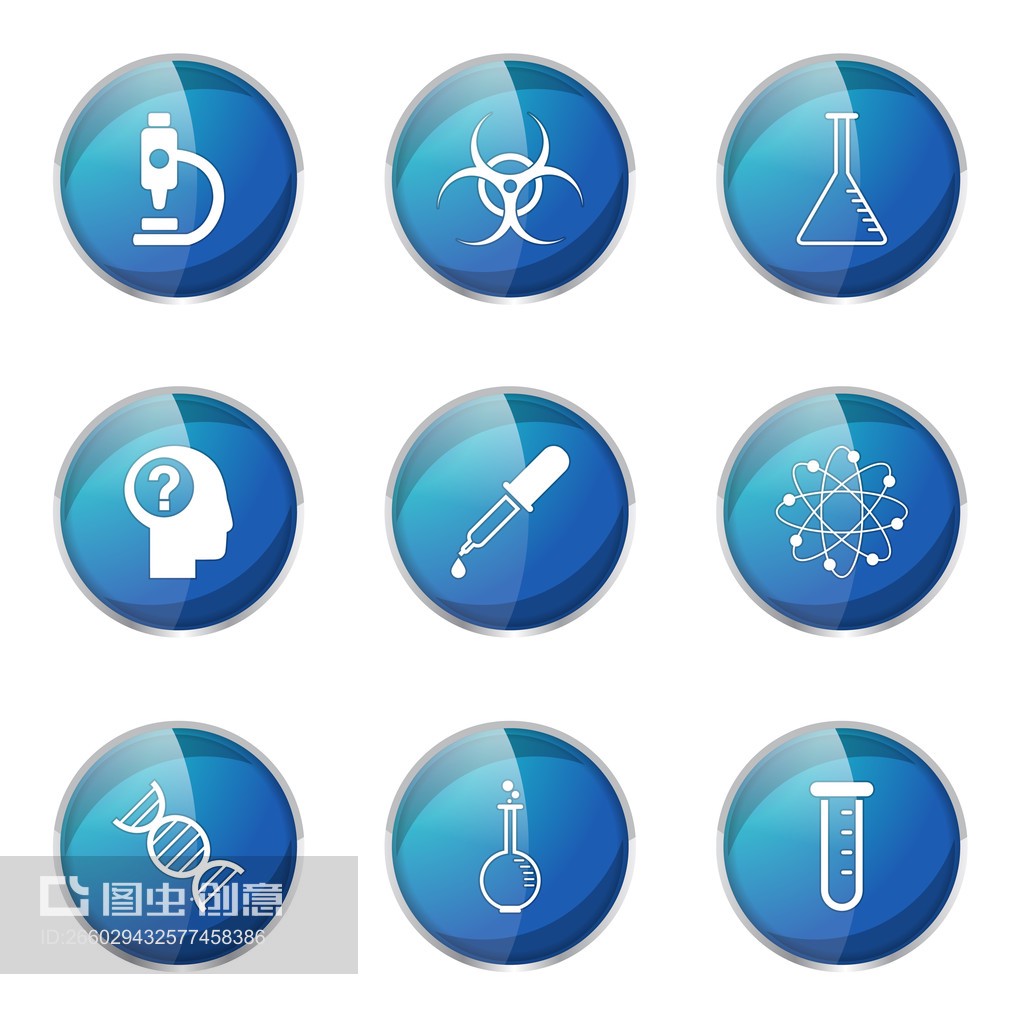 科學儀器圖標集 探索科學世界的視覺語言